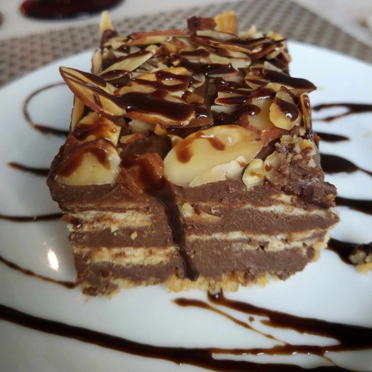 marquesa de chocolate 😍 Divino!