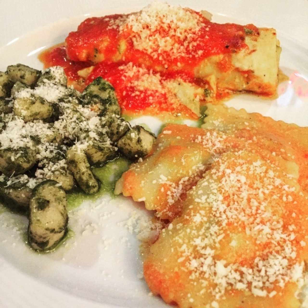 Trio de pastas 