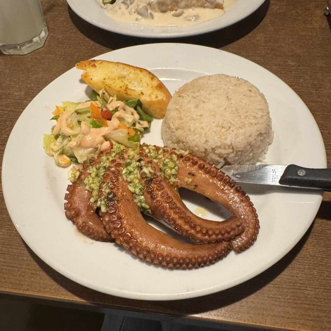 Pulpo Entero a la parrilla