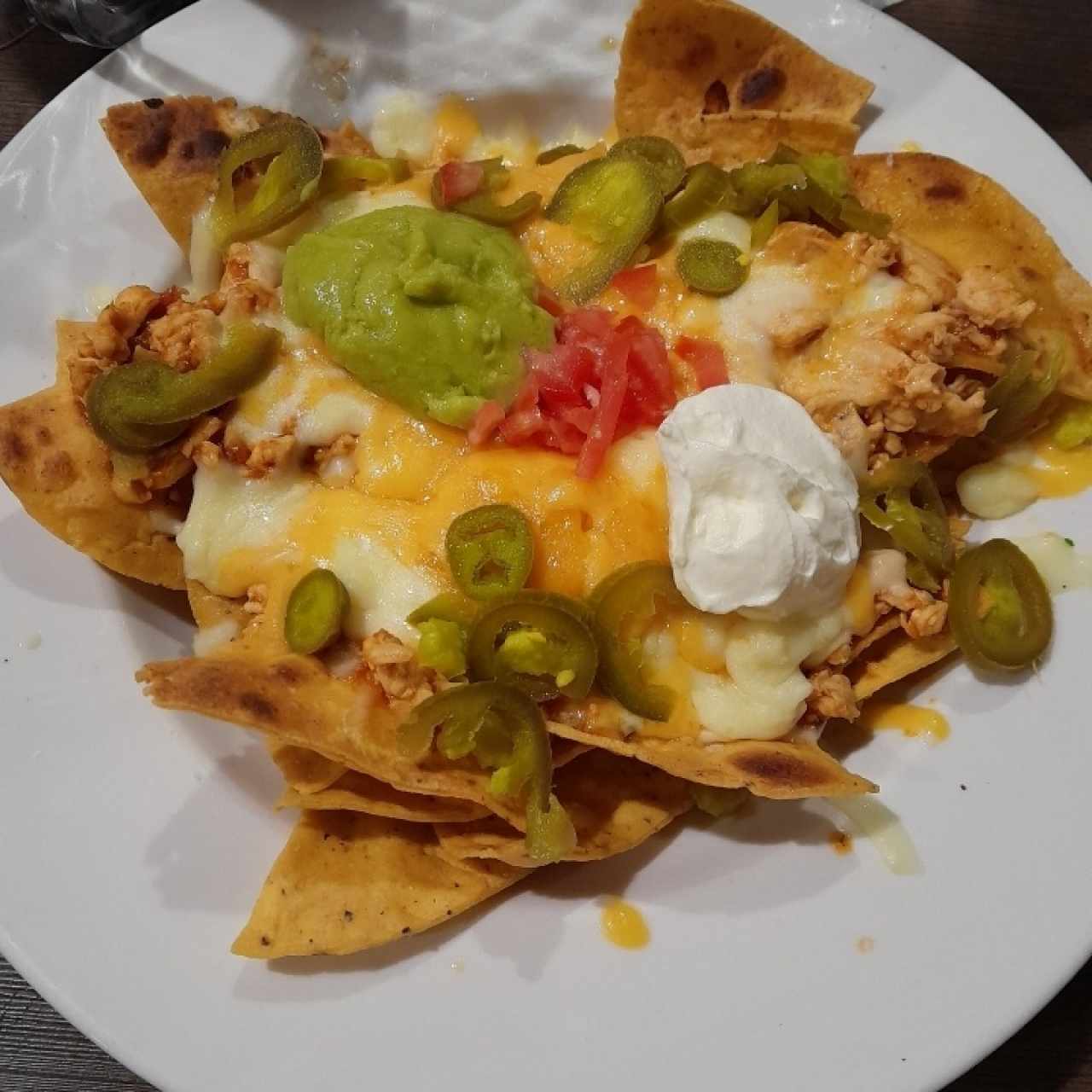 Nachos de Carne o de pollo