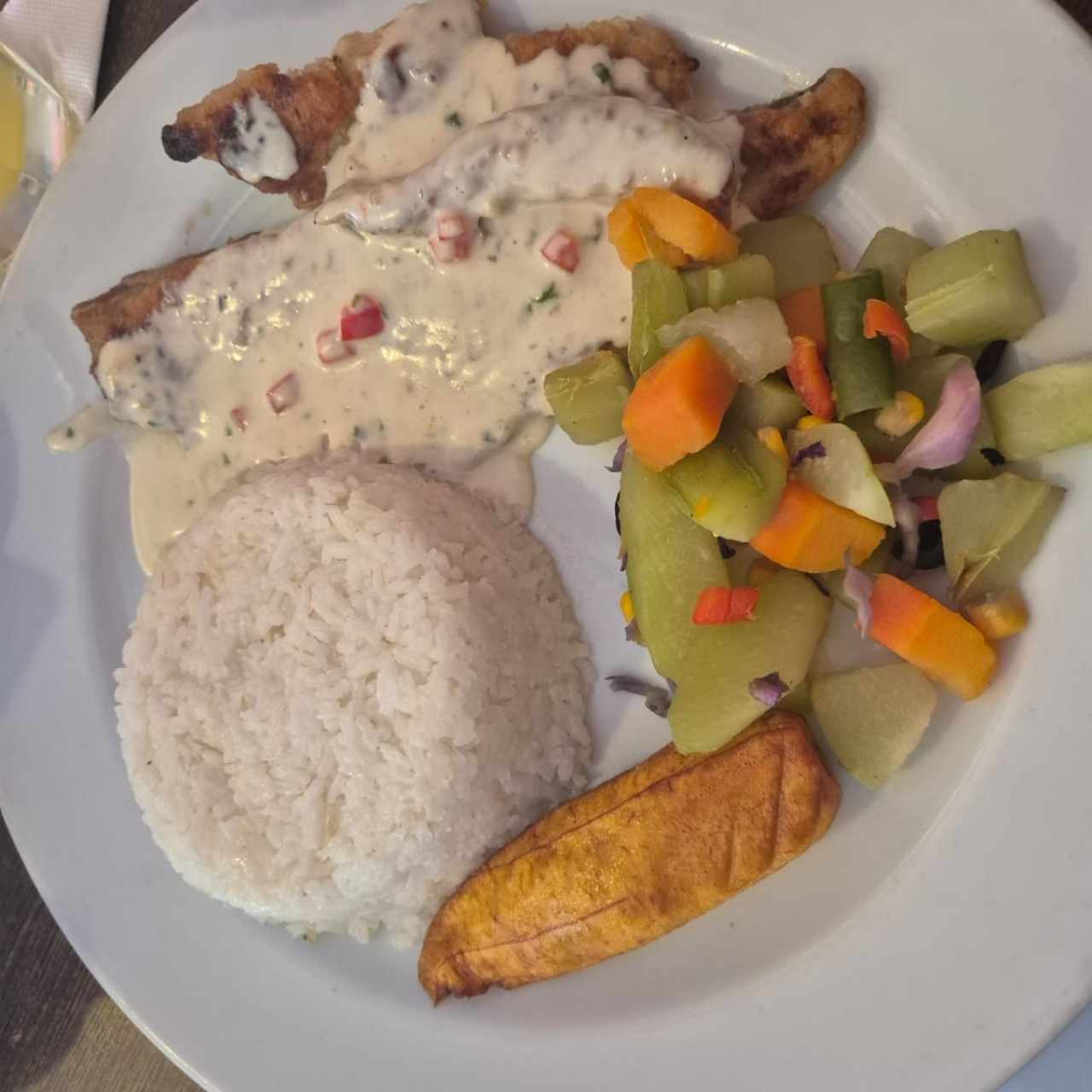 Luch ejecutivo filete de pescado 