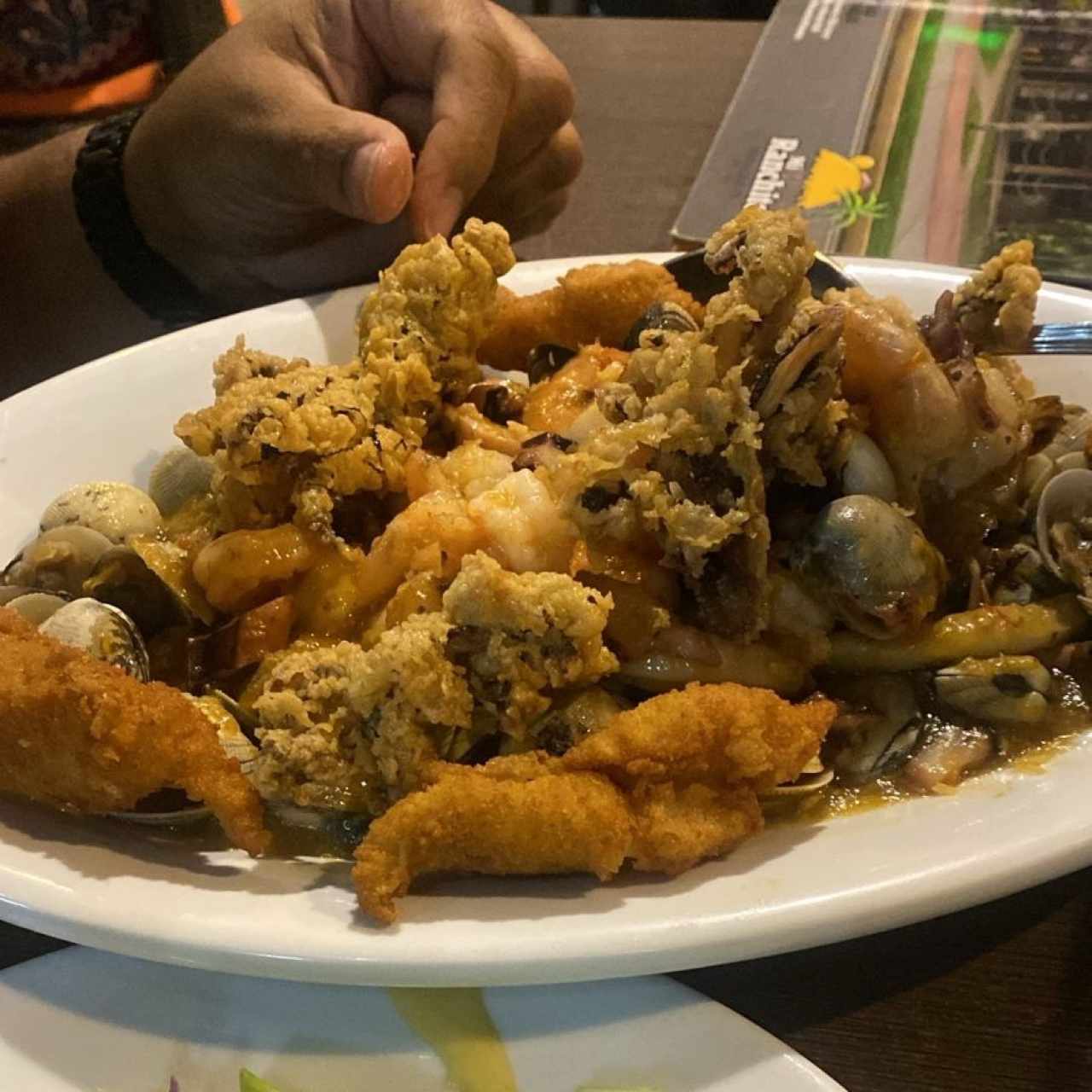 Medio mixto de Mariscos