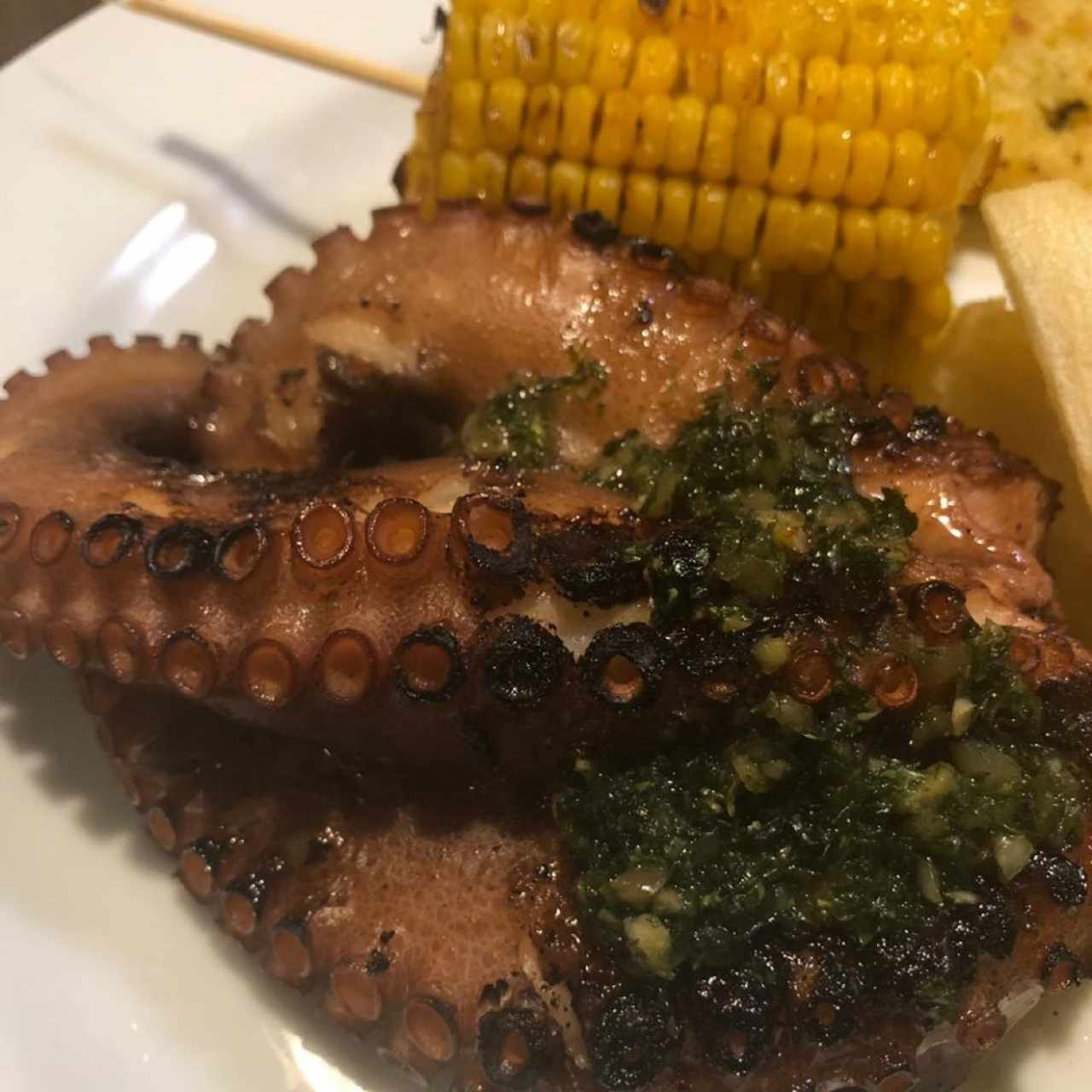 Pulpo al grill. 