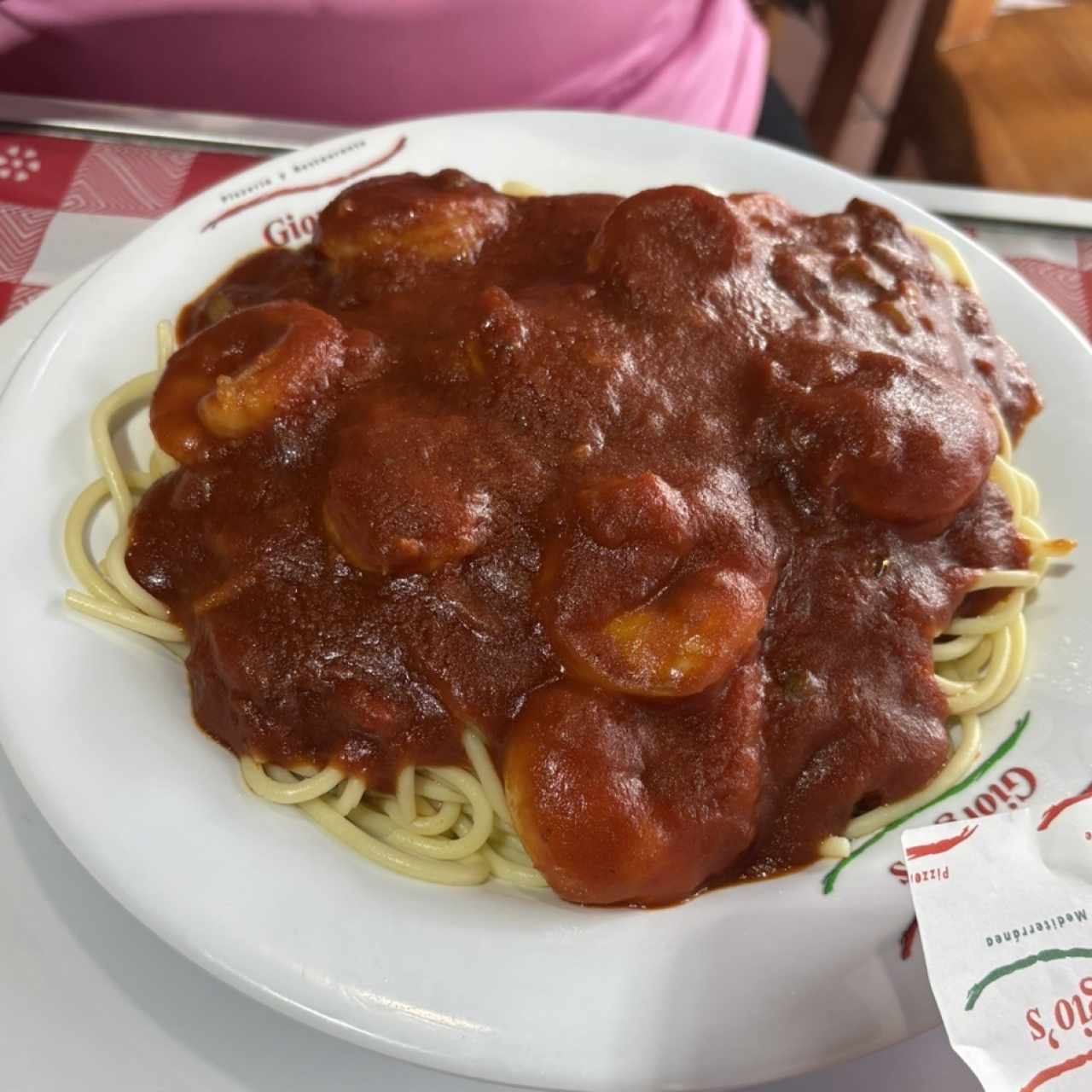 Spaghetti - Spaghetti con camarones