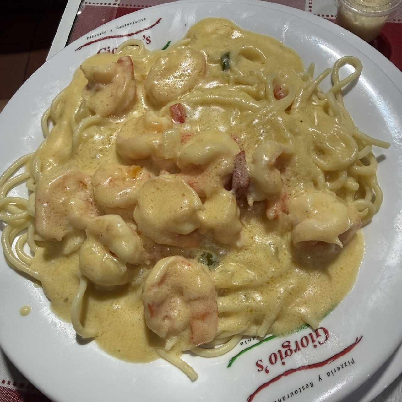 Spaghetti - Spaghetti con camarones