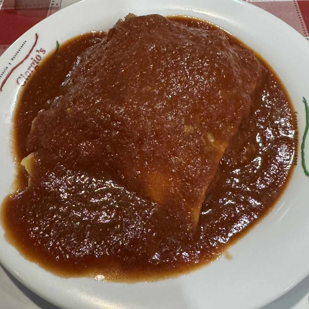 Giorgio's Pastas - Lasagna con salsa