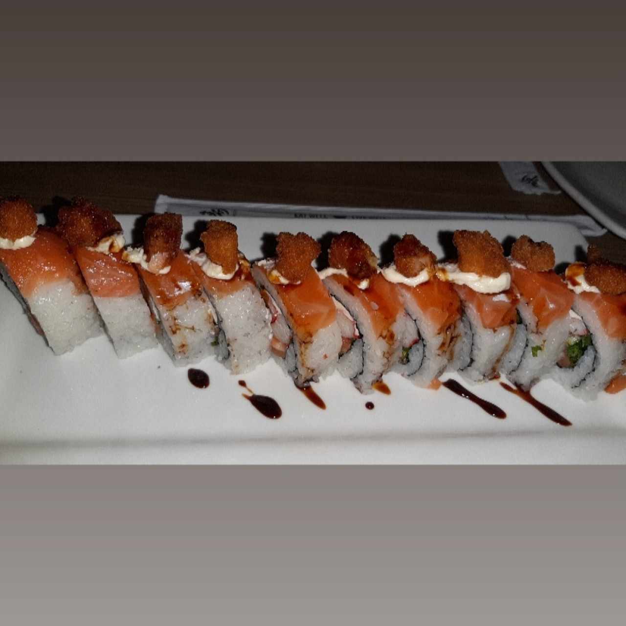 Deliciosa variedad de sushi
