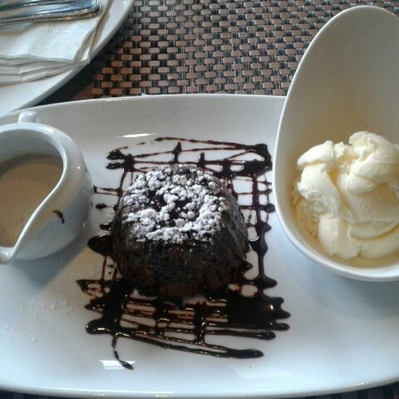 Fondant de chocolate 