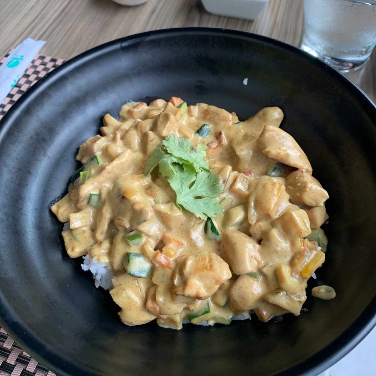 Pollo al curry
