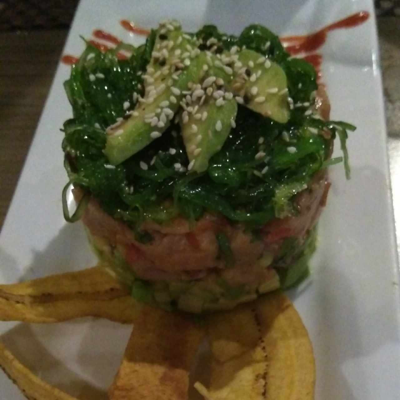 tatar de salmon