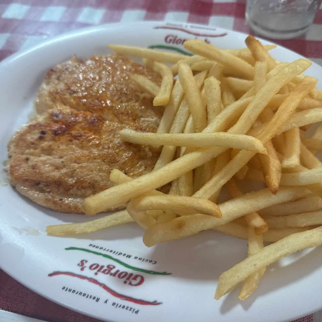 Filete de pollo a la plancha