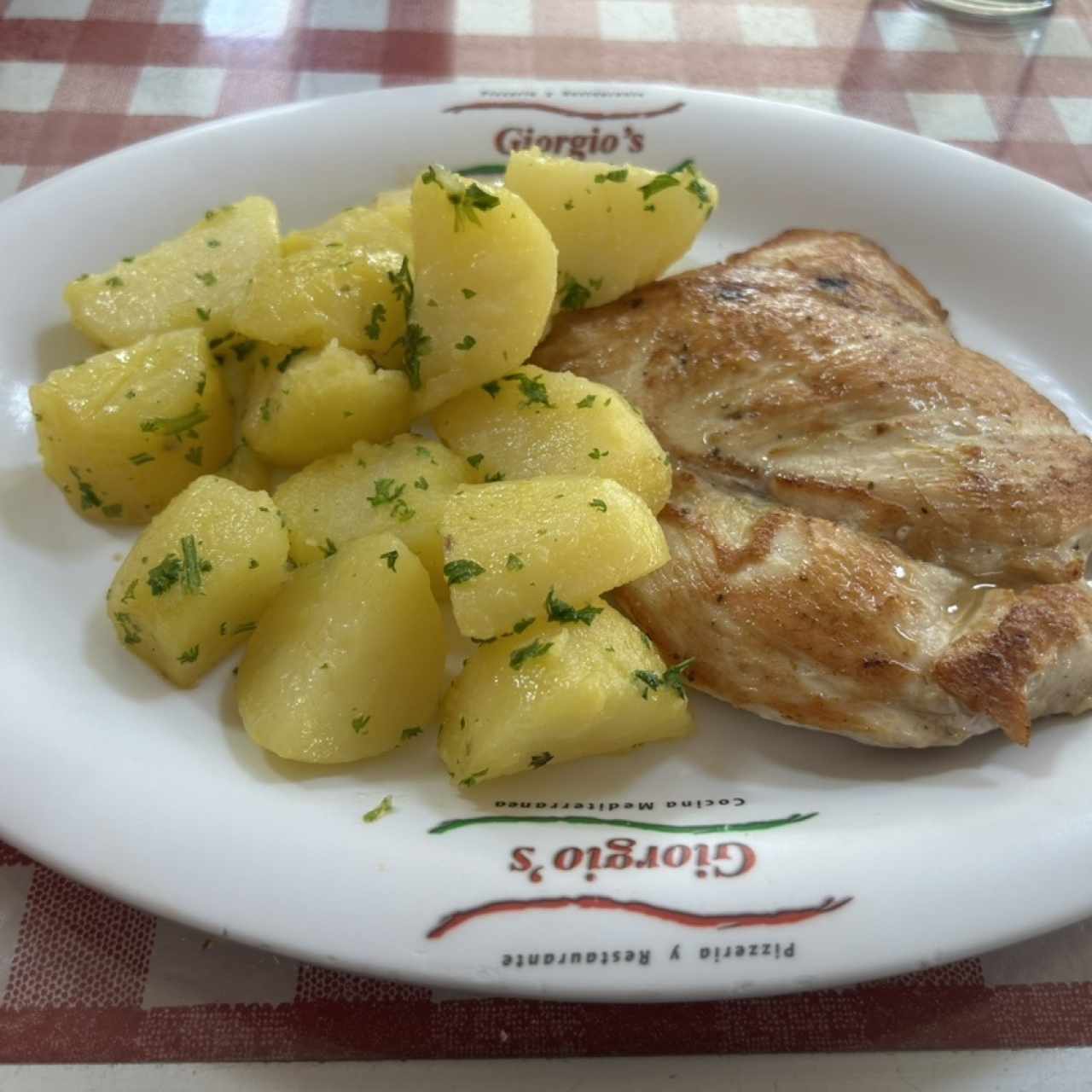 Pechuga de pollo Giorgio's a la plancha