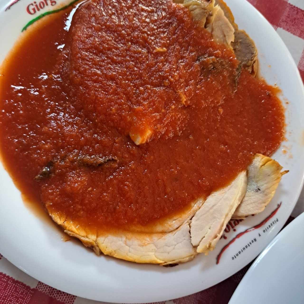 Pernil en salsa gravy