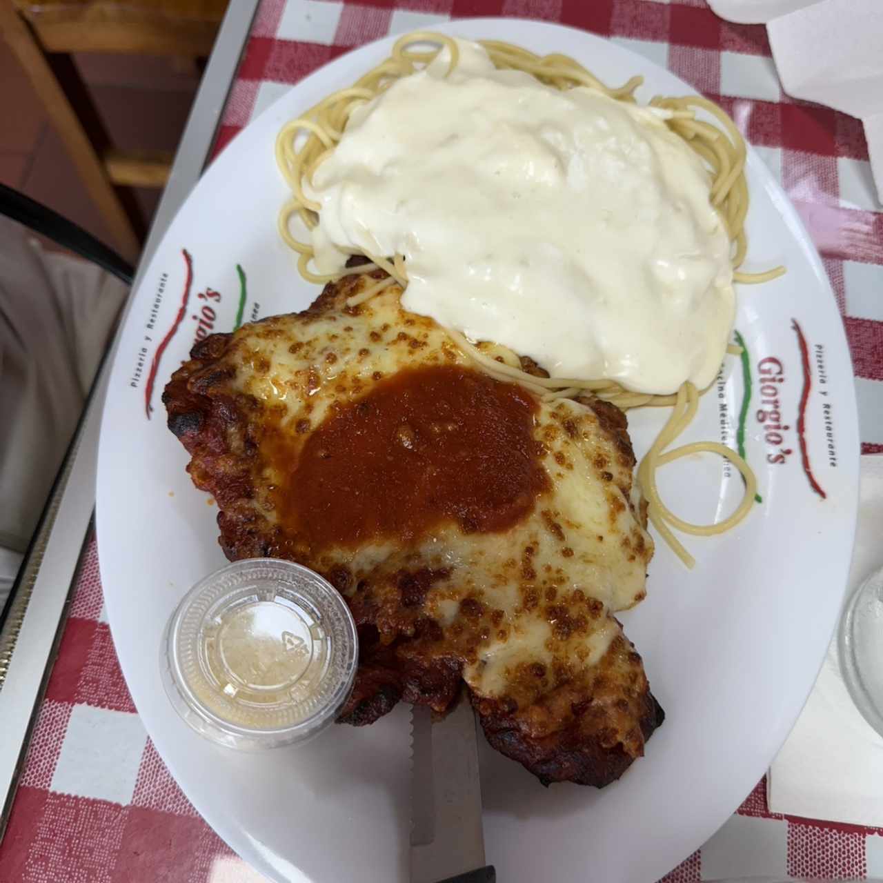 Chuleta a la parmesana