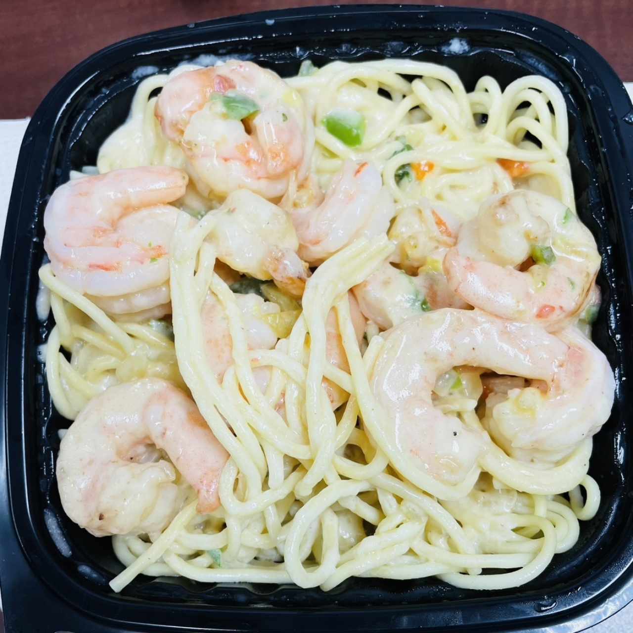 Spaghetti - Spaghetti con camarones