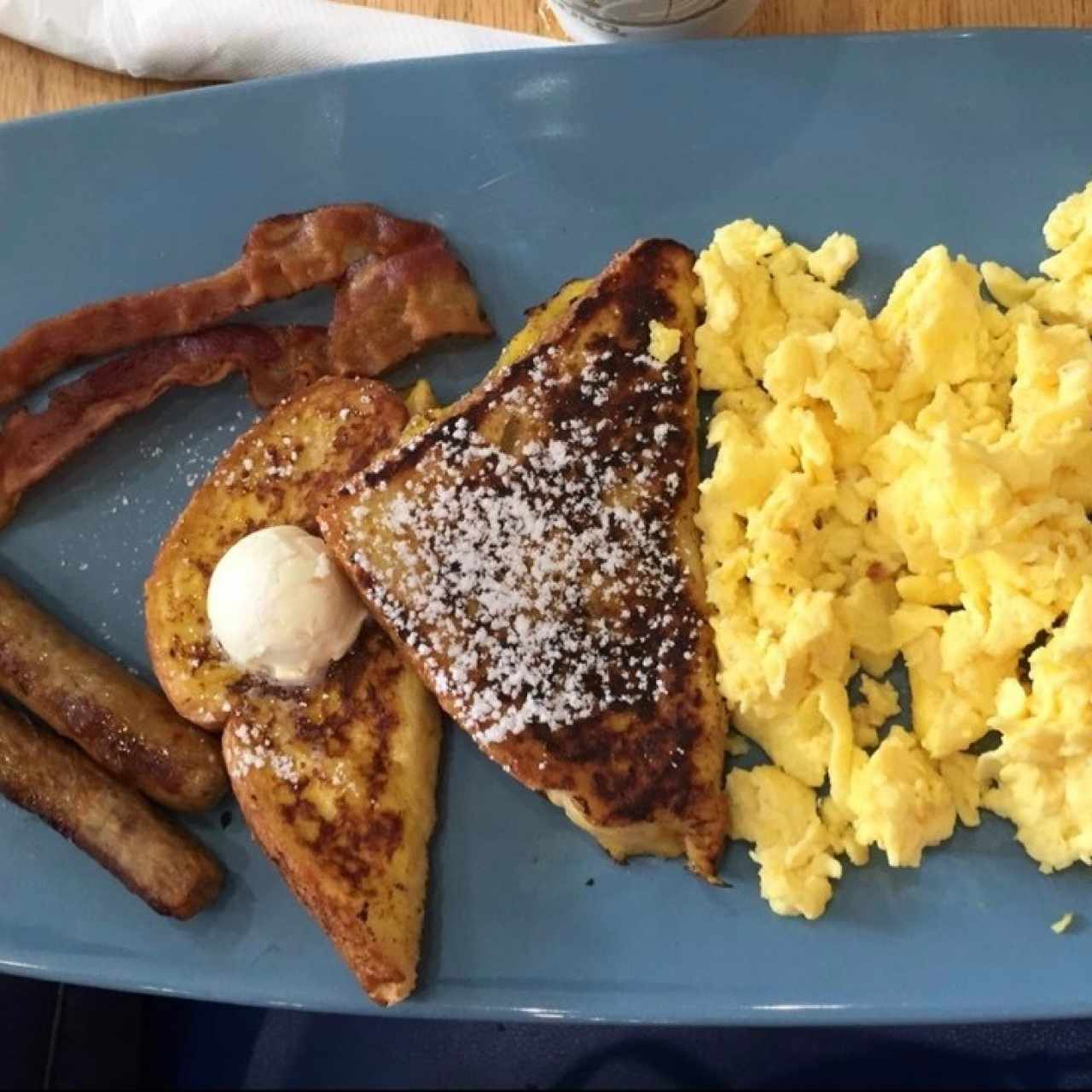 simple & fit two egg breakfast