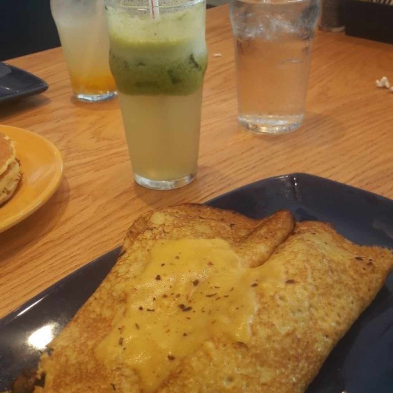 Crepes de pollo y espinaca