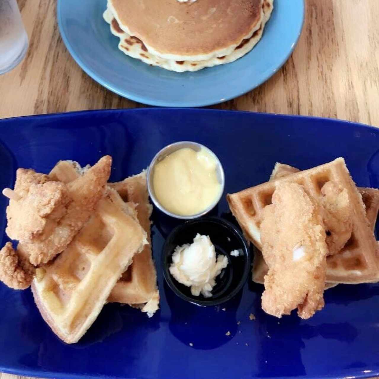chicken waffles