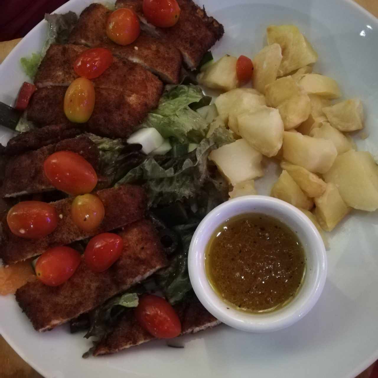 Milanesa de pollo
