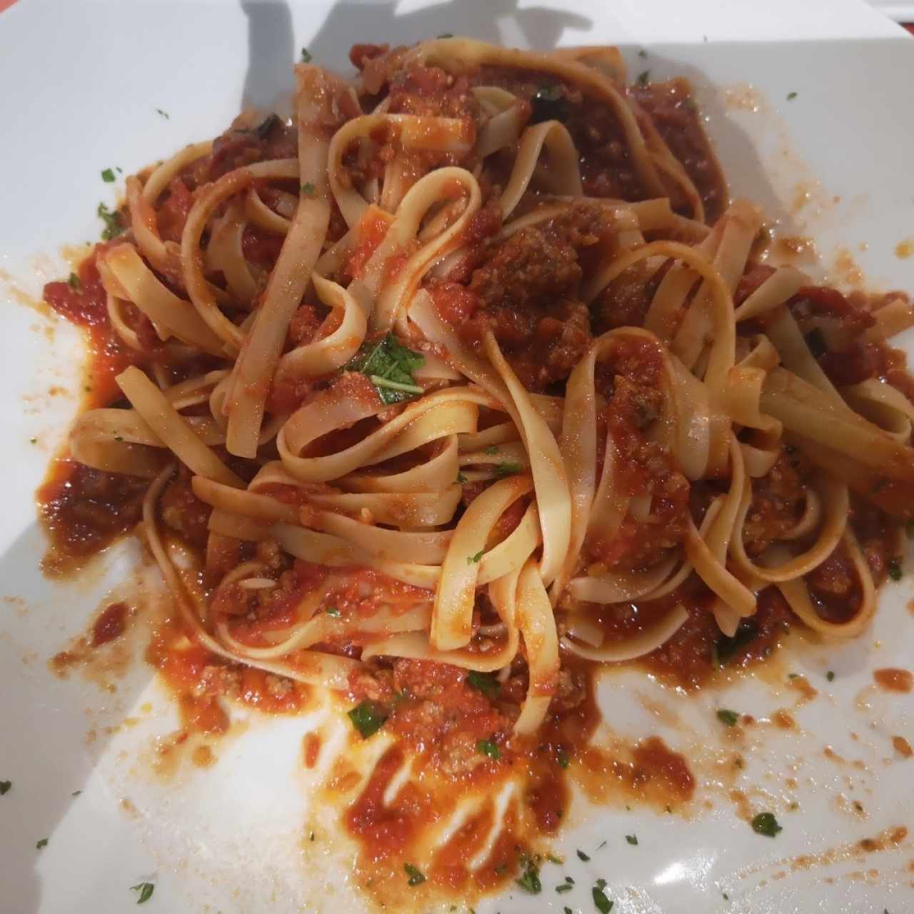 LE PASTE - Pappardelle bolognesen