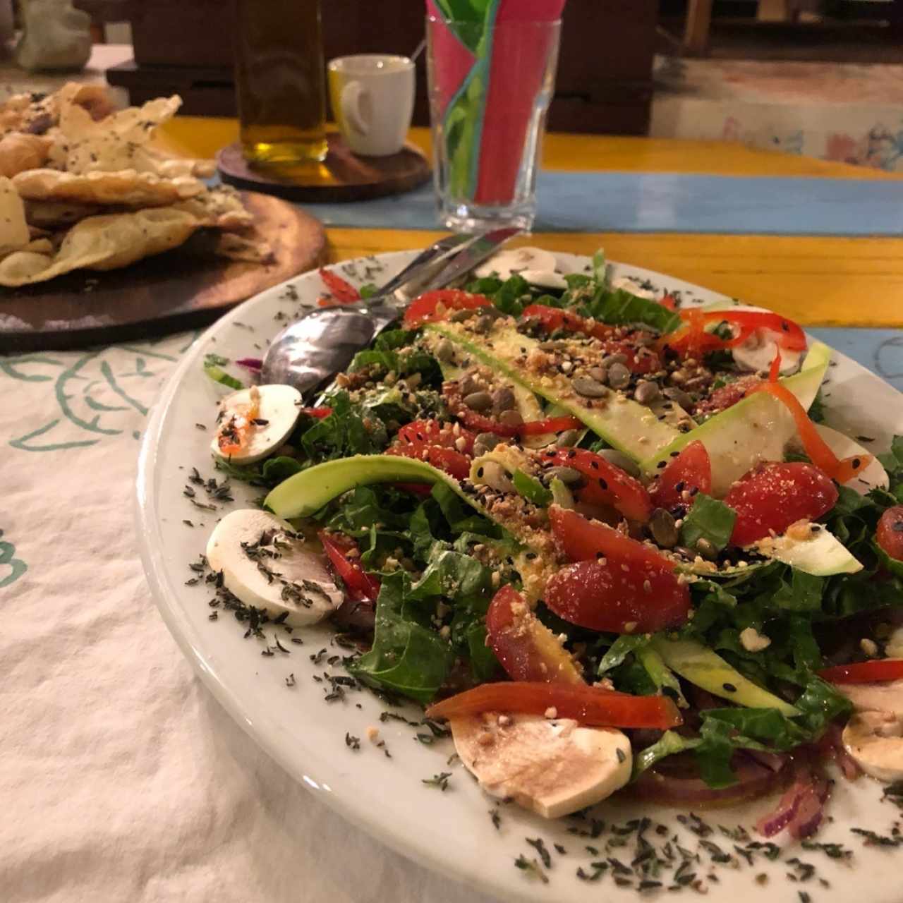 Carpaccio de corvina