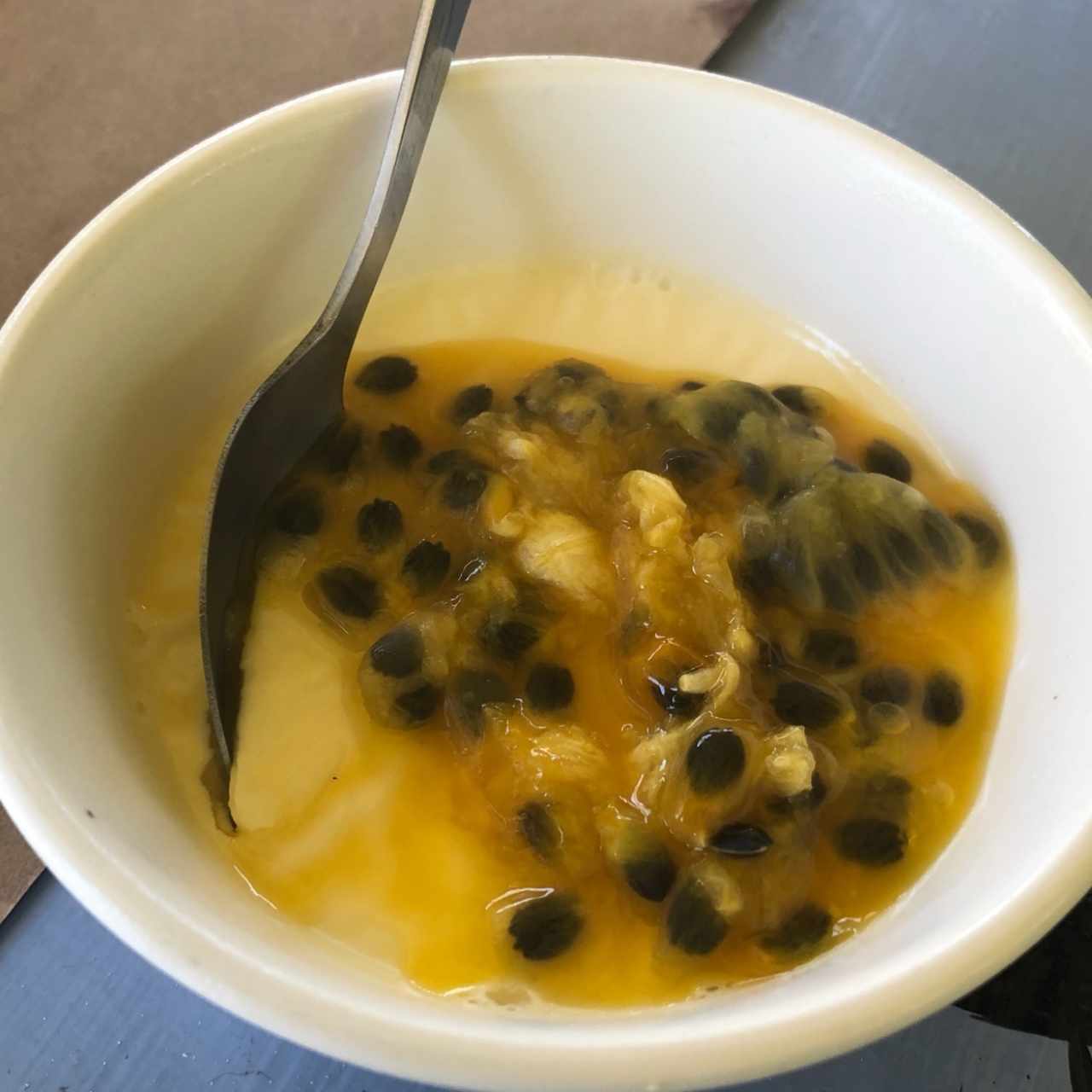 Panacotta de Maracuya 