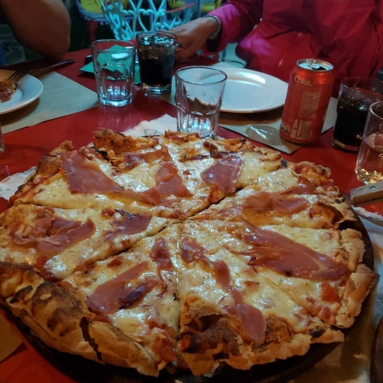 Pizza de Prosciutto
