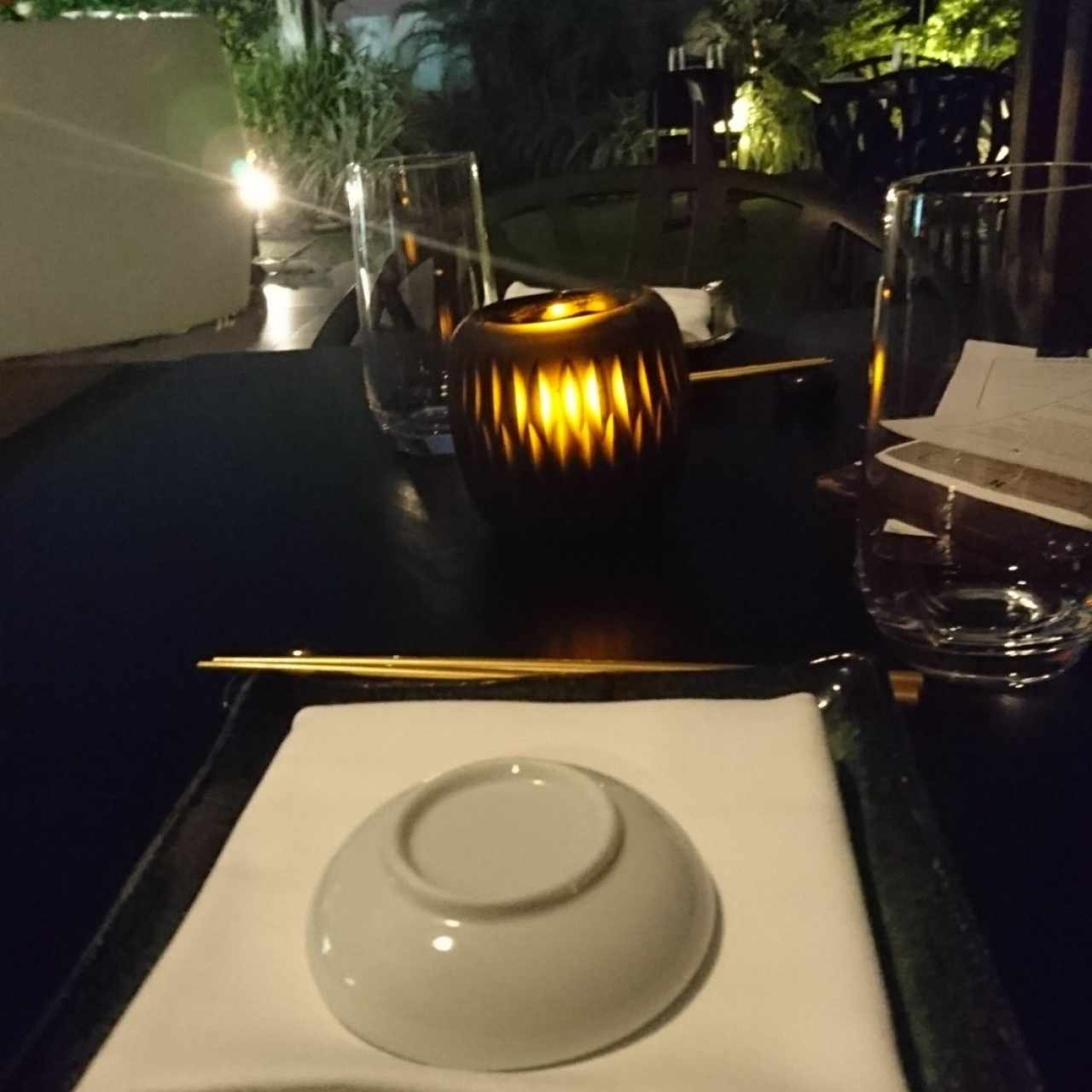 Makoto, terraza. 