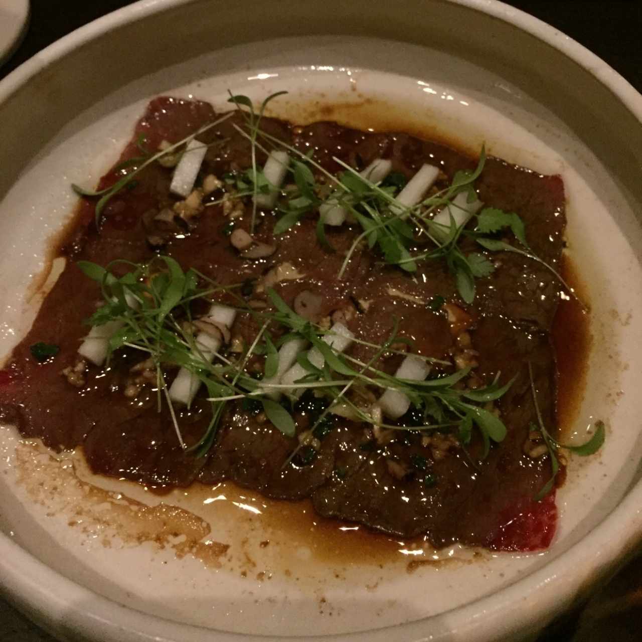 carpaccio kobe beef
