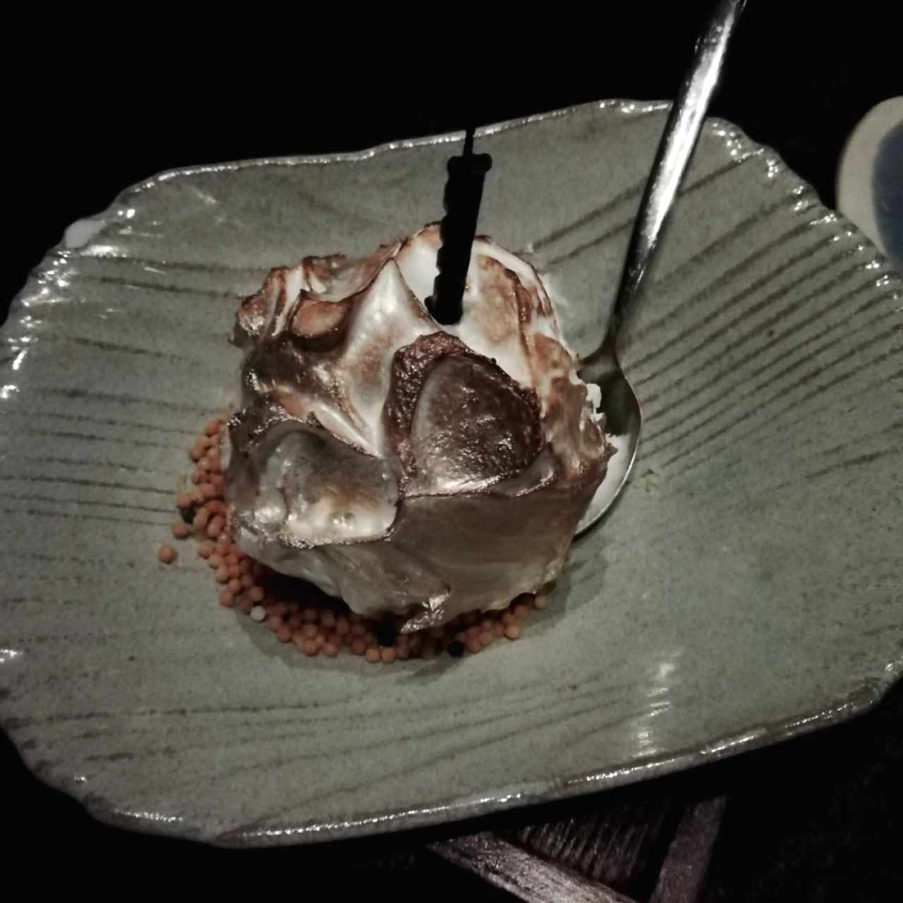 Bake Alaska para apagar la vela de mi cumple