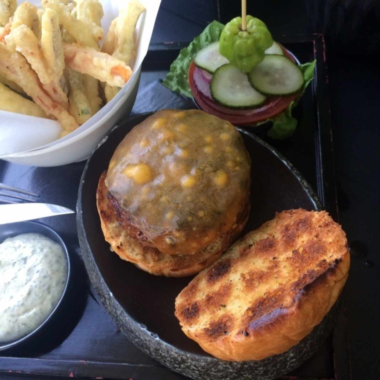 hamburguesa makoto