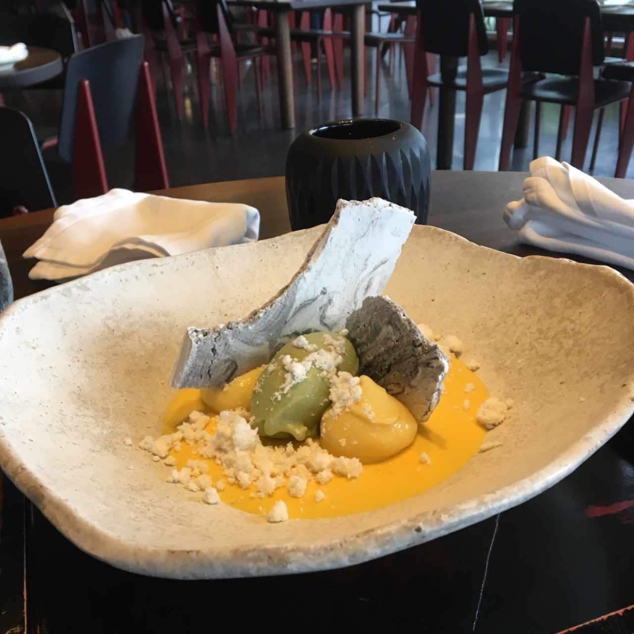 Mango pudding