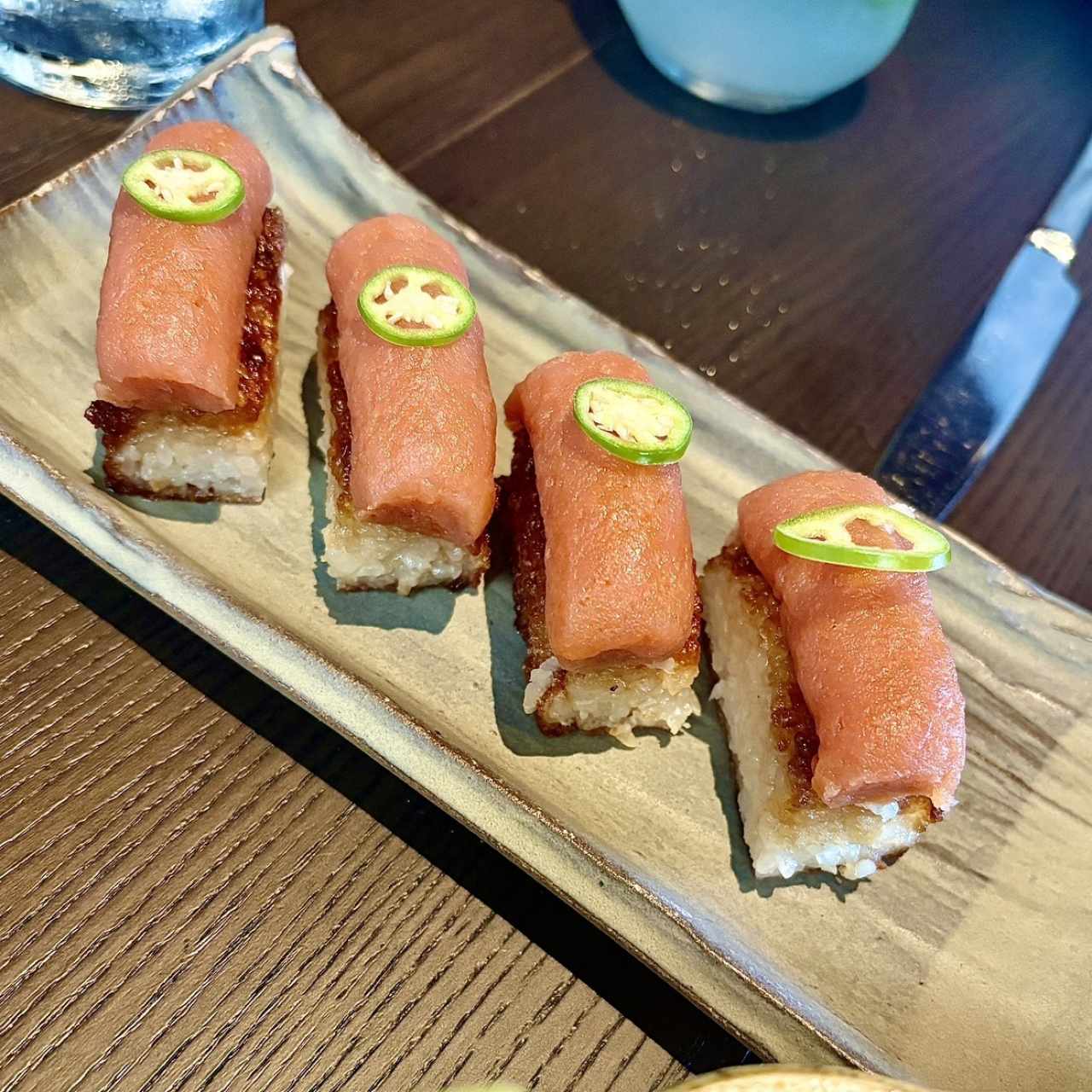 HOT - TUNA CRISPY RICE