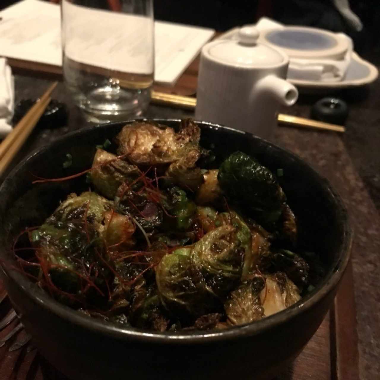 HOT - CRISPY BRUSSELS SPROUTS