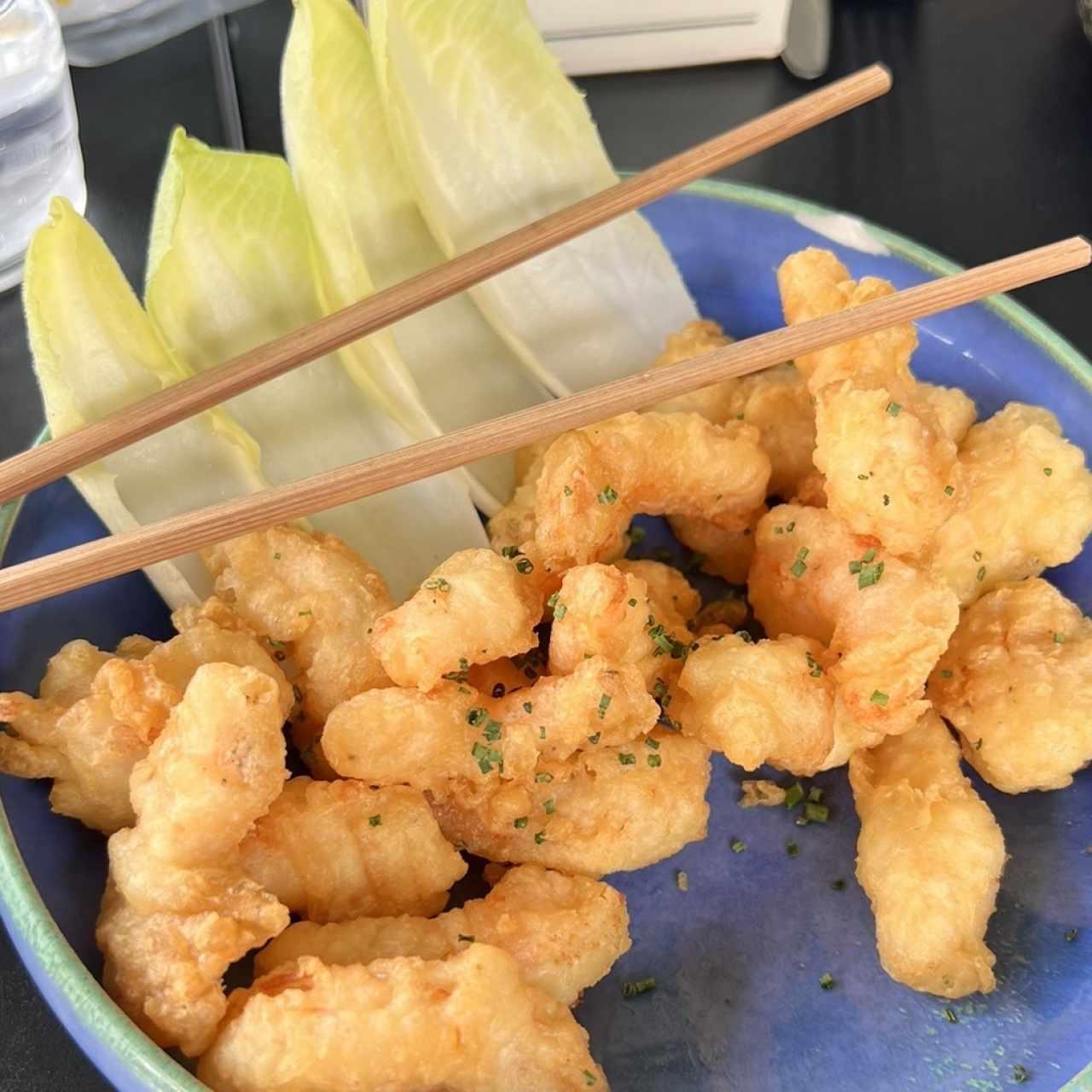 Camarones apanados 