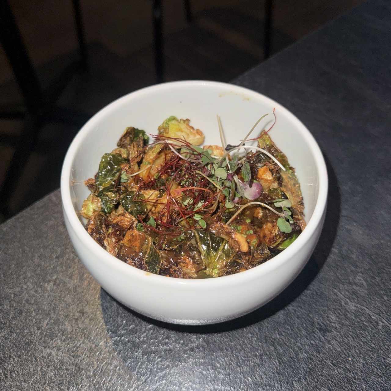 HOT - CRISPY BRUSSELS SPROUTS
