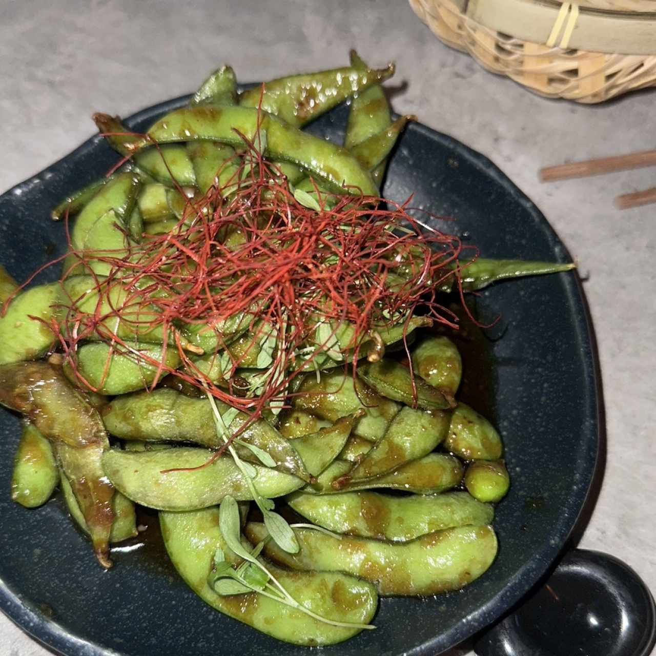 HOT - SPICY EDAMAME