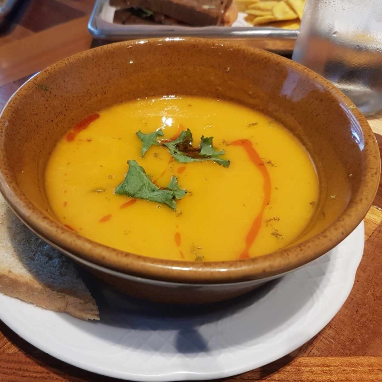 Crema de zapallo