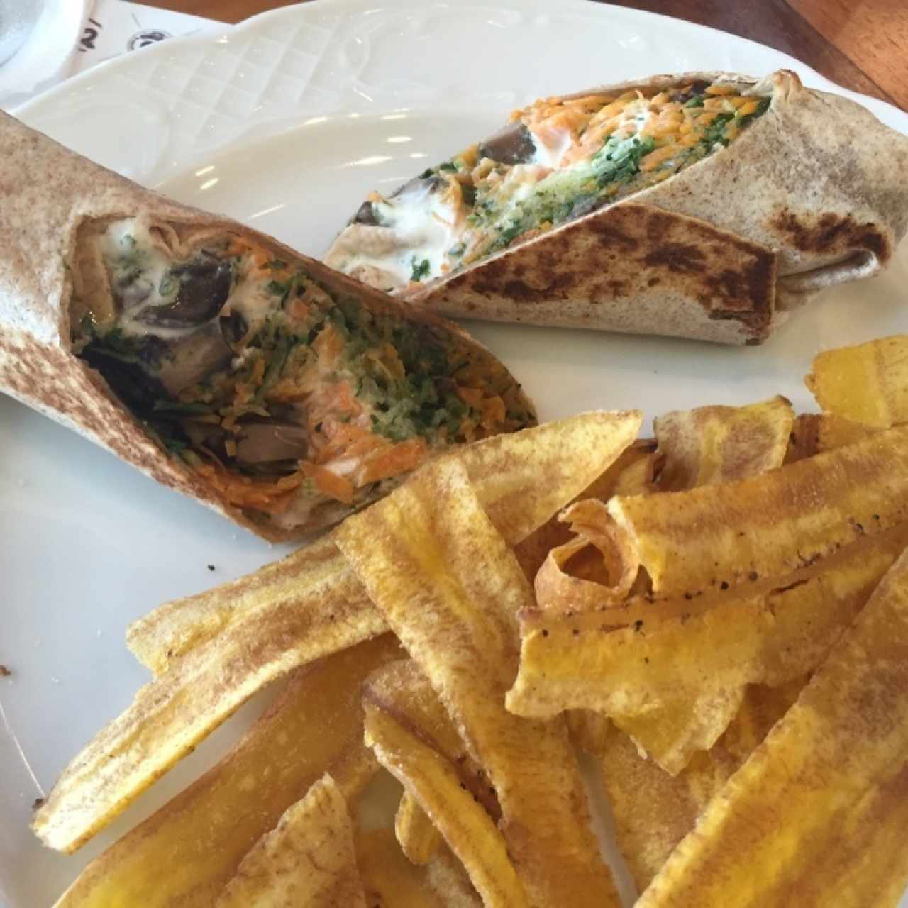 veggie wrap