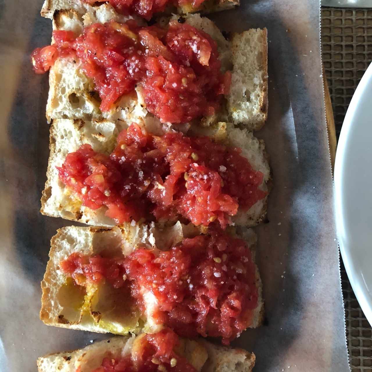 pan con tomate