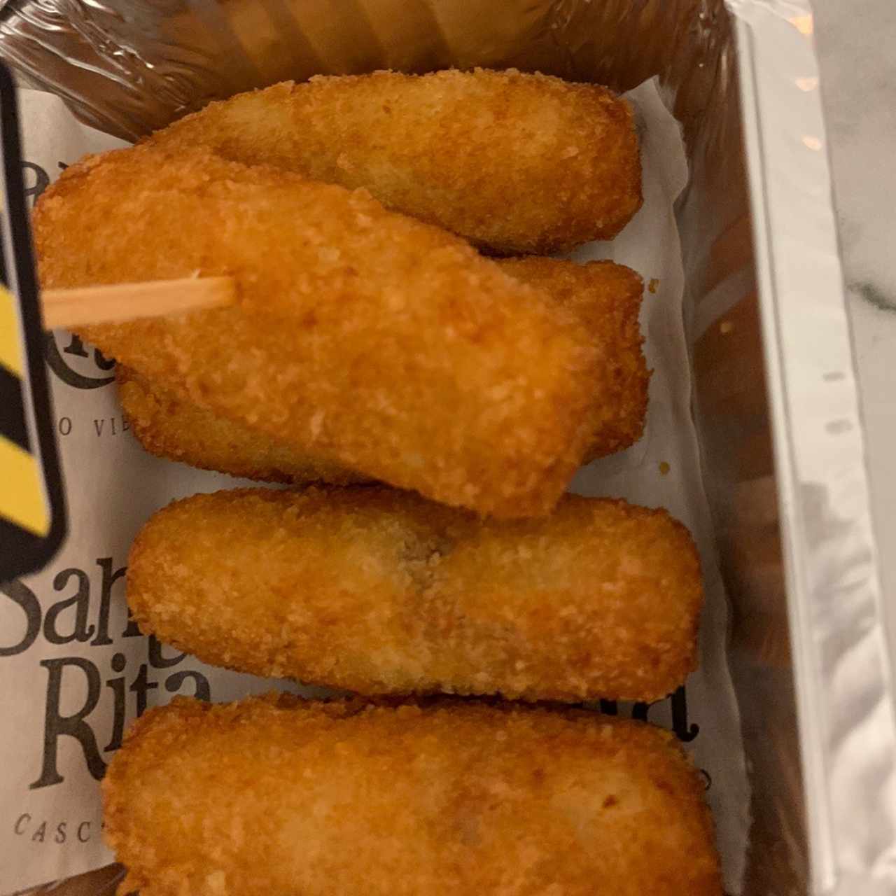 Croquetas cremosas de jamón de bellota