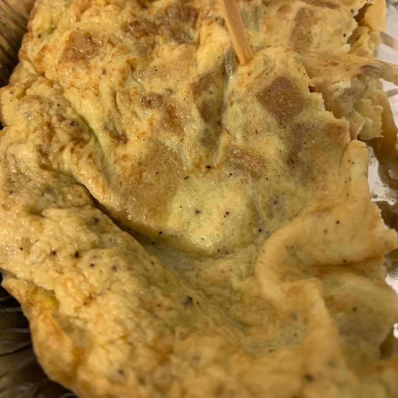 Tortilla española (patata y cebolla)