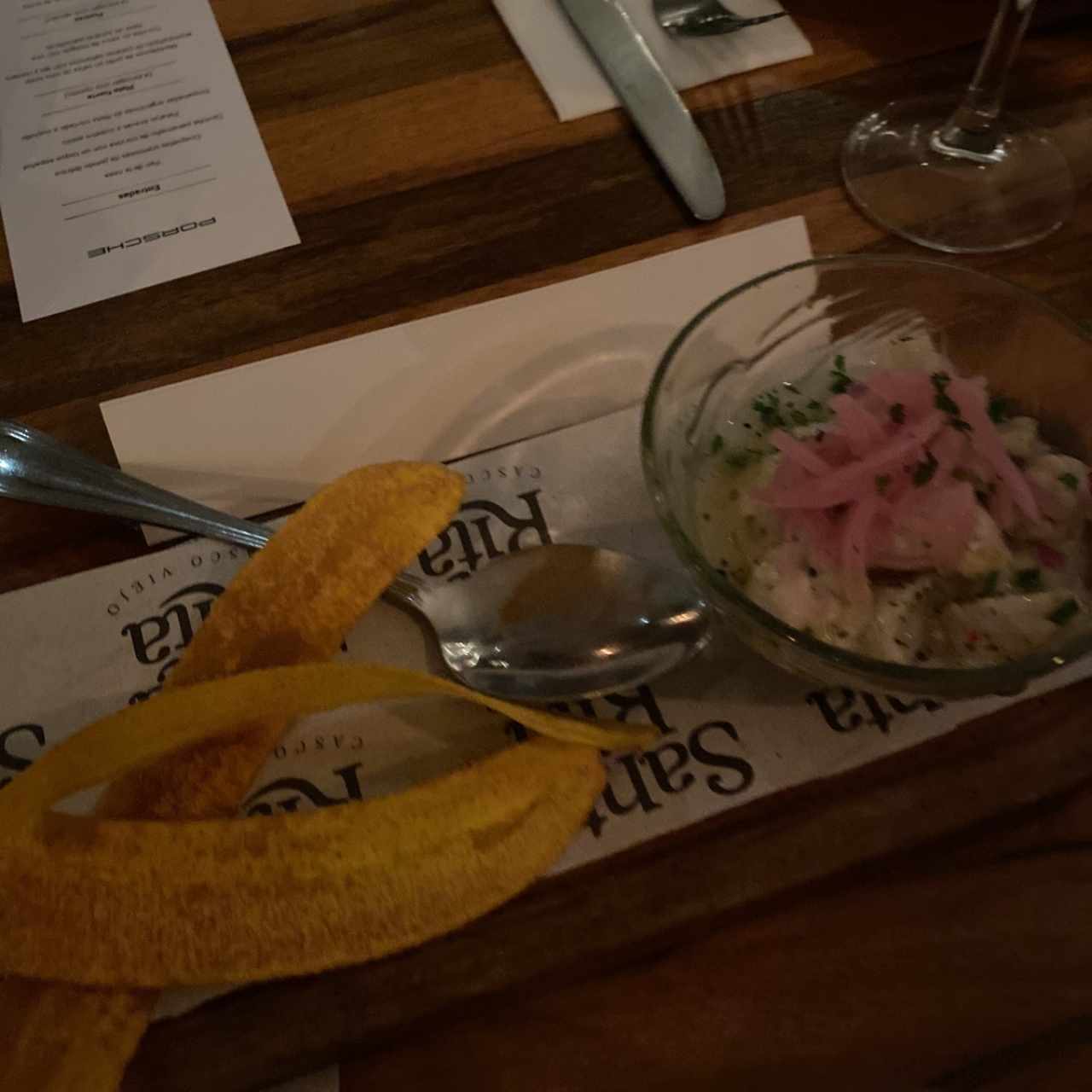 Ceviche Panameño de corvina con nuestro toque español