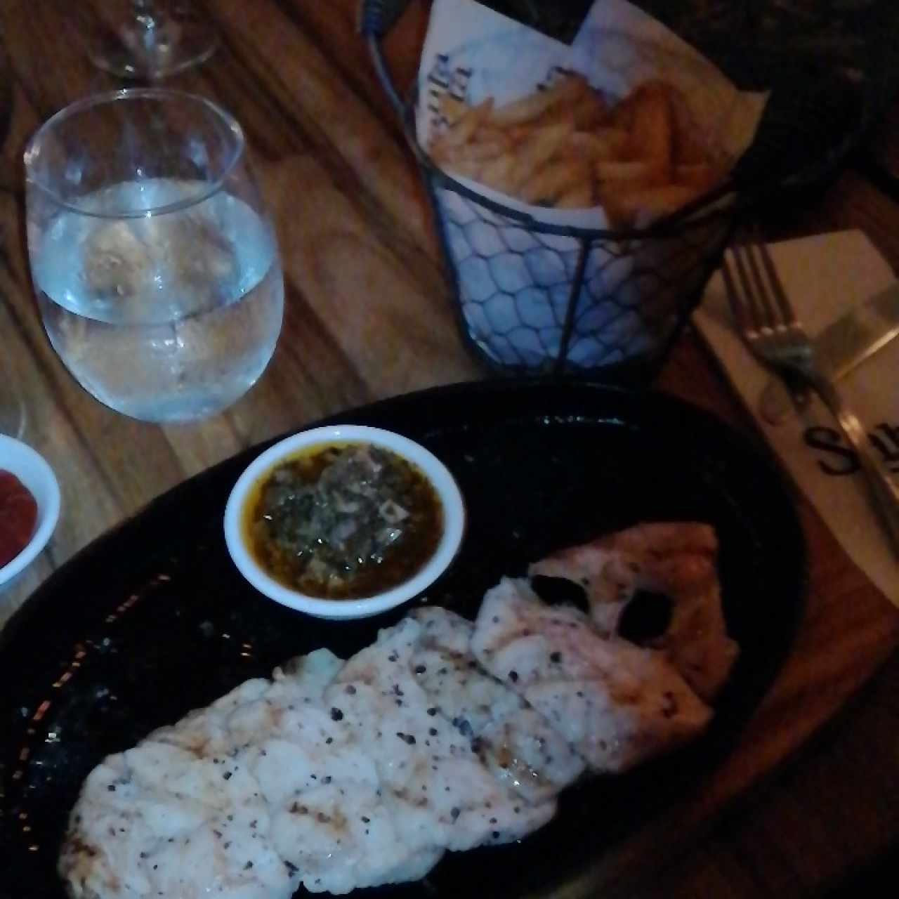 Pechuga de pollo deshuesada