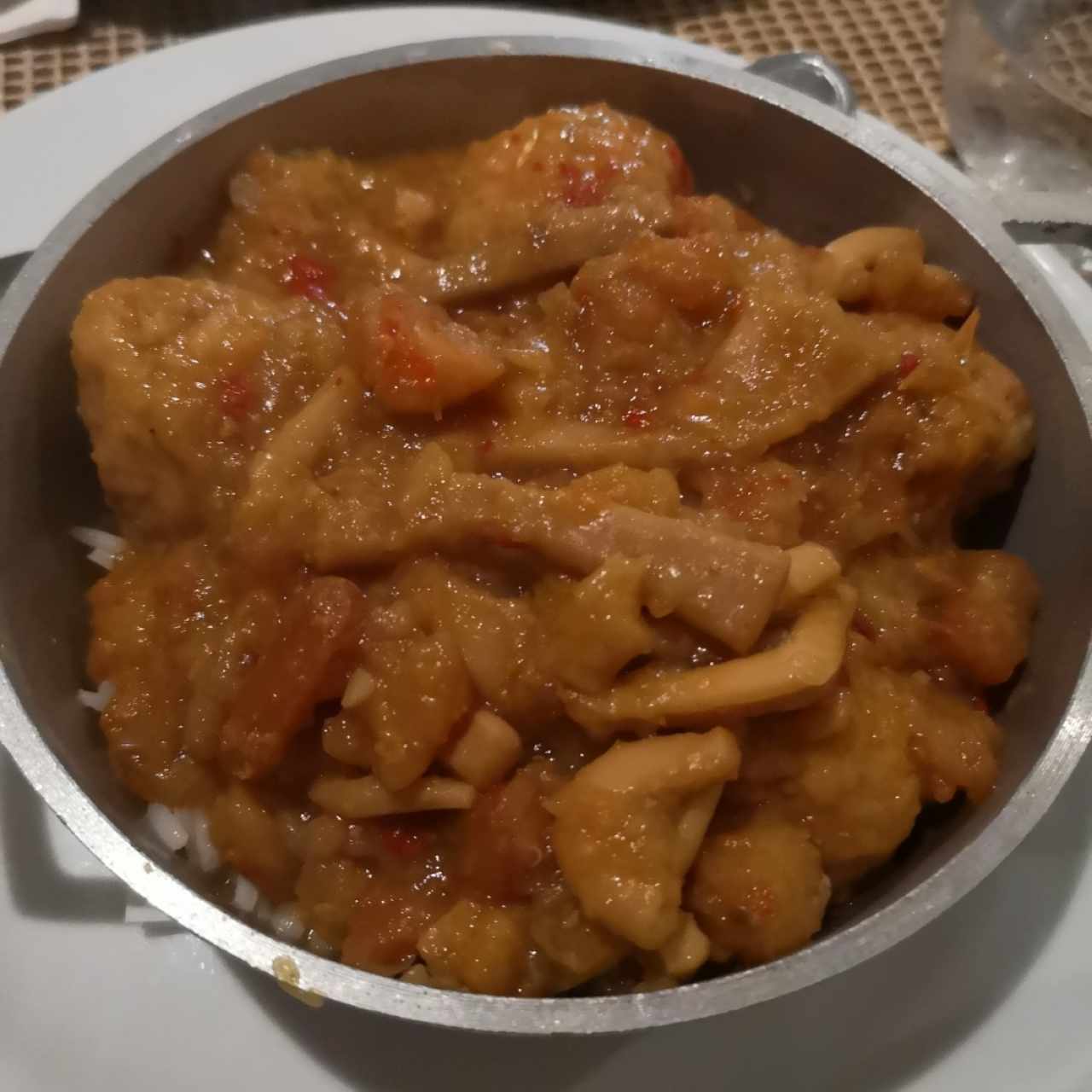 albóndigas de camaron y corvina