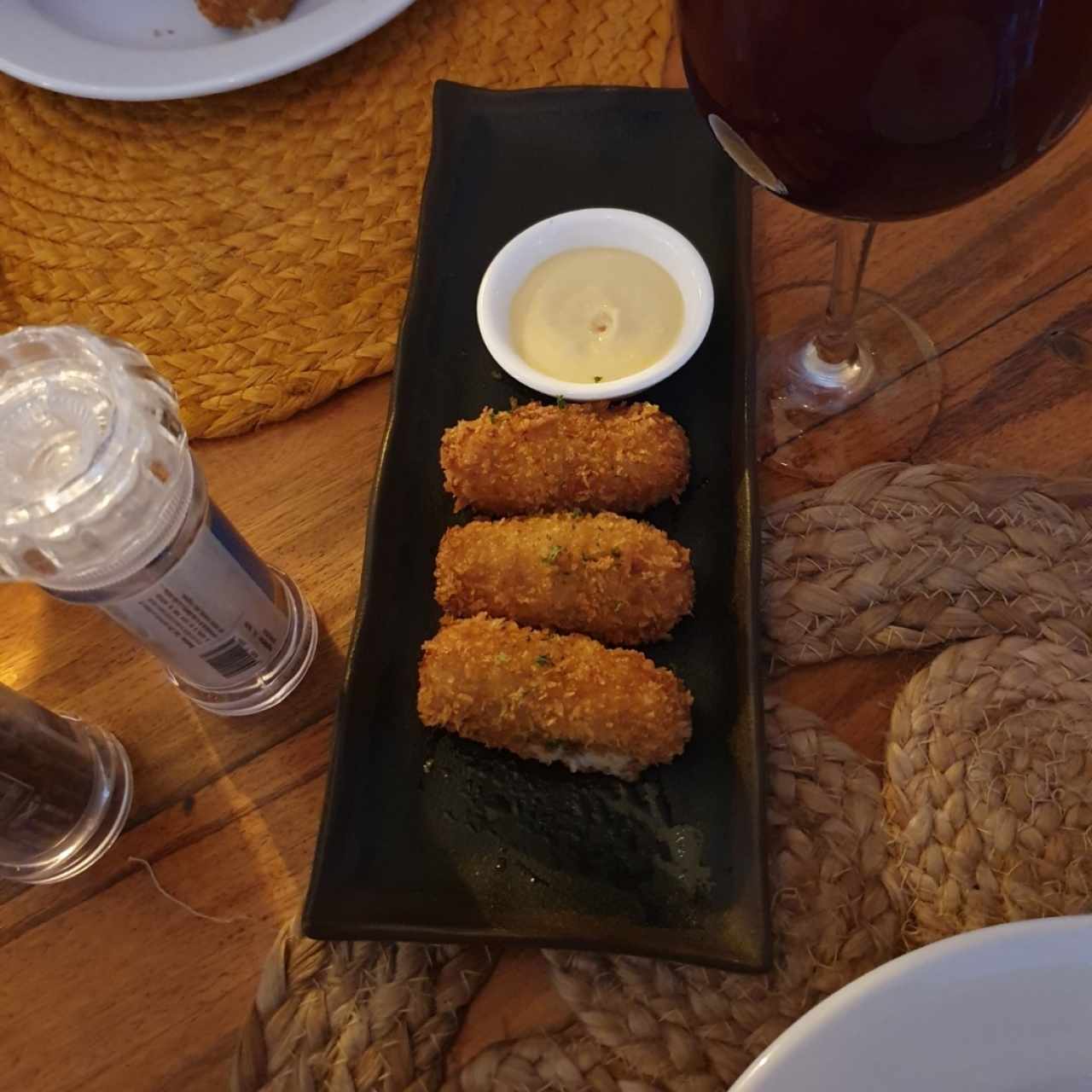 Croquetas cremosas de jamón ibérico de bellota