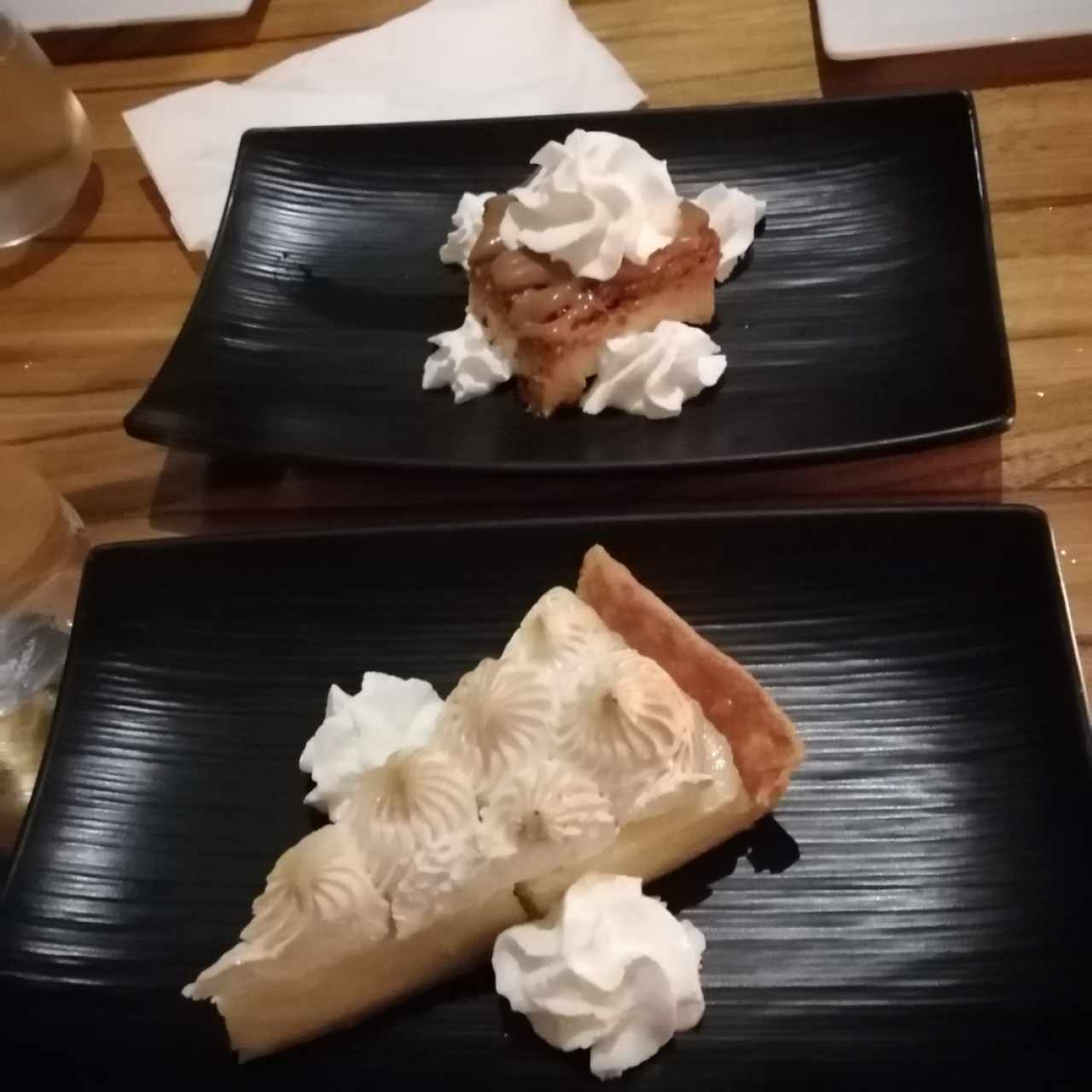pie de limón y flan
