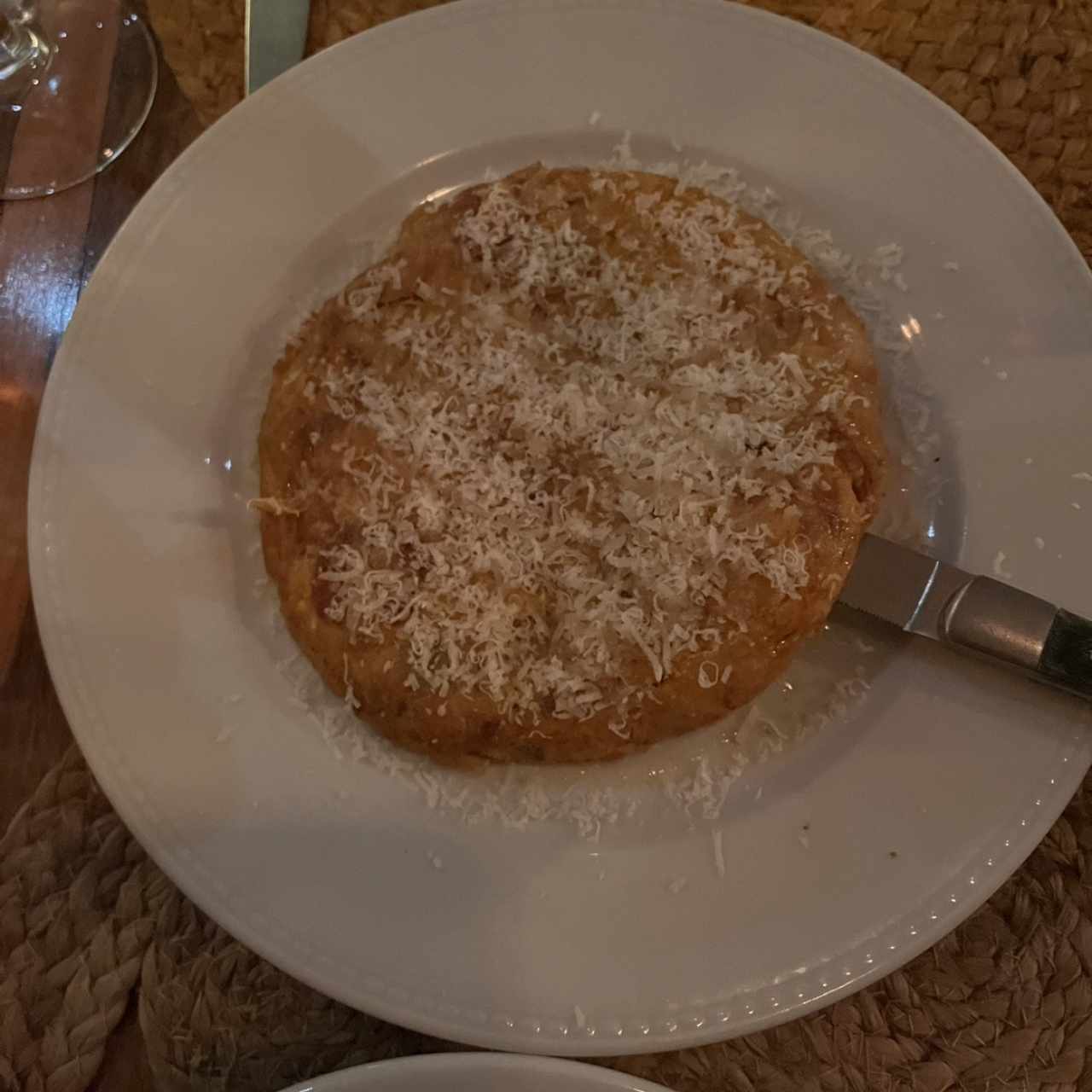 Tortilla española de patata y cebolla