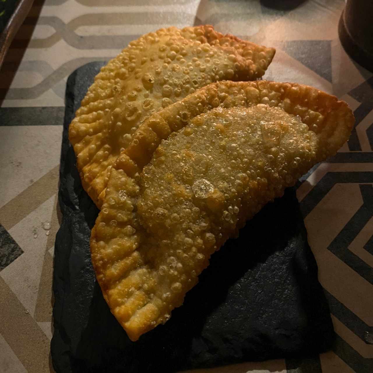 Empanadas argentinas de filete cortado a cuchillo