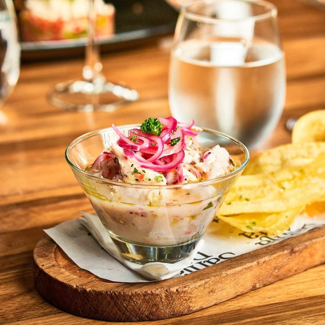 Ceviche Panameño de corvina con nuestro toque español